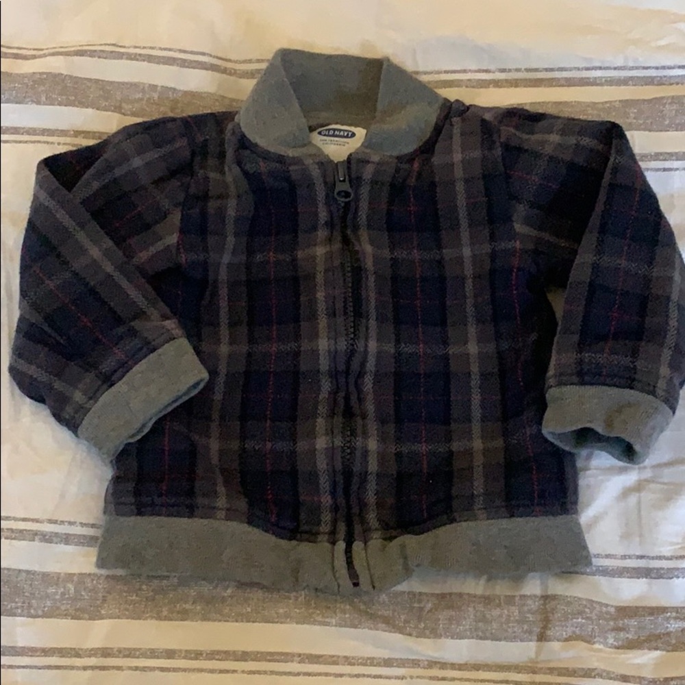 Fall plaid coat